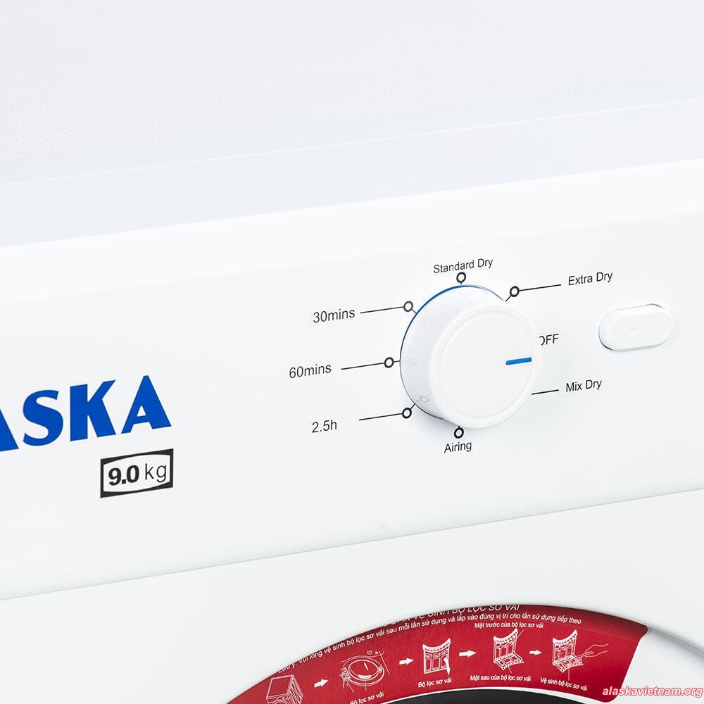 máy sấy quần áo alaska ms-95 công suất 9kg