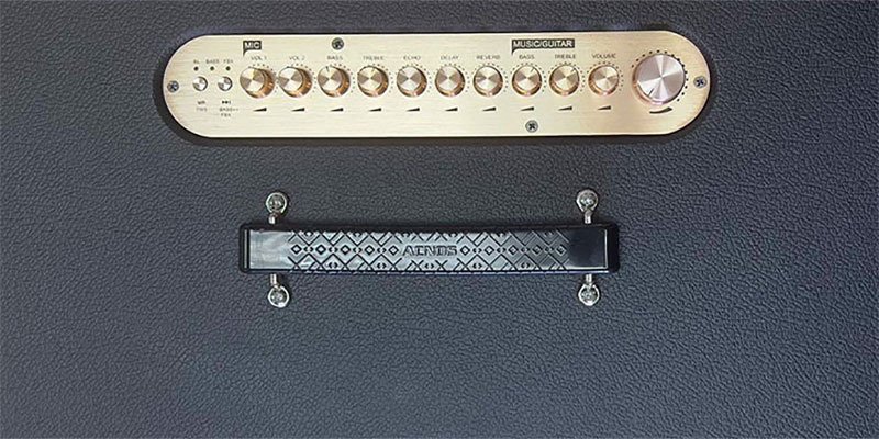 loa karaoke xách tay acnos cs450srv - hàng chính hãng