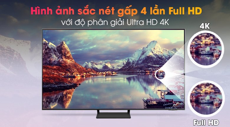 smart tivi qled 4k 65 inch samsung qa65q65aakxxv