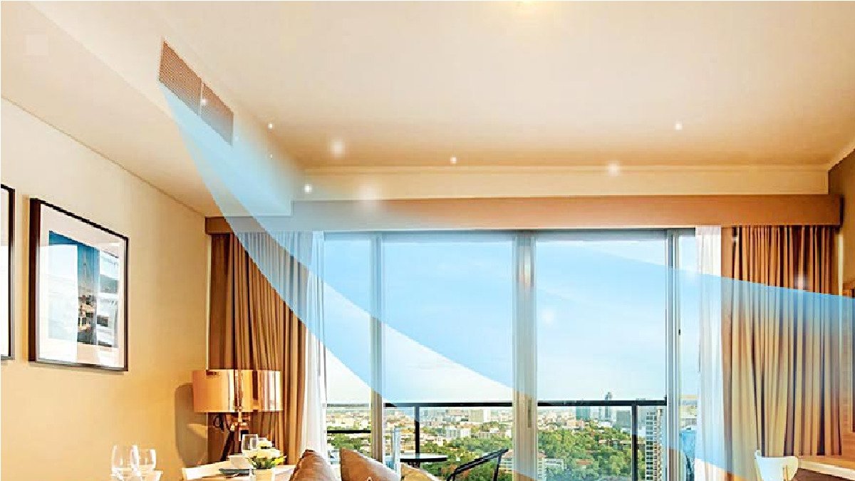 điều hòa nối ống gió midea 2 chiều 50.000btu mtb-50hrn1