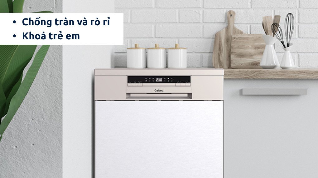 máy rửa chén độc lập galanz w60c3a401lq2