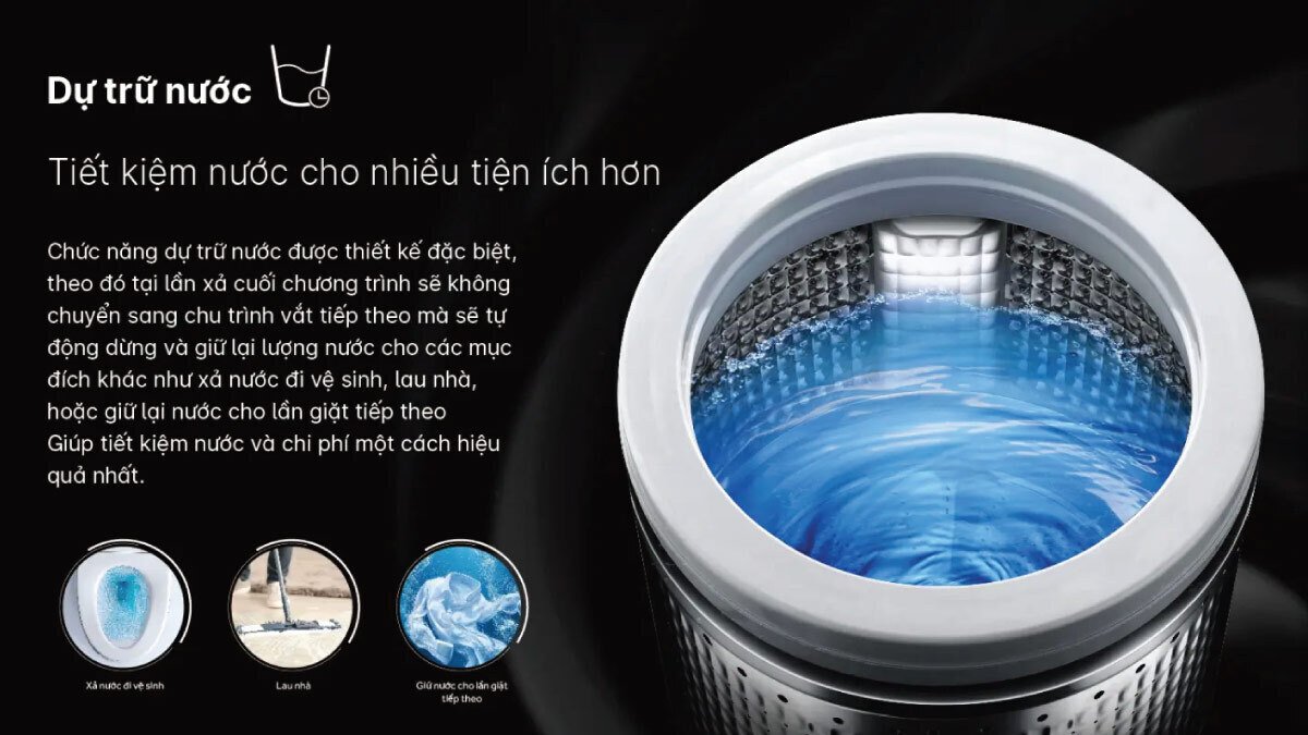 máy giặt aqua inverter 11 kg aqw-dr110jt.bk