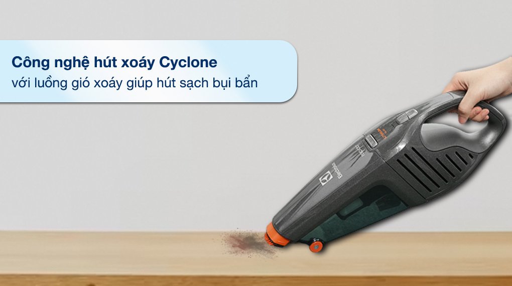 máy hút bụi không dây electrolux zb6214igm