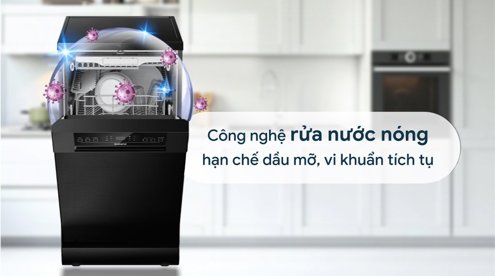máy rửa bát độc lập galanz w45a3a401m-0e1(b)