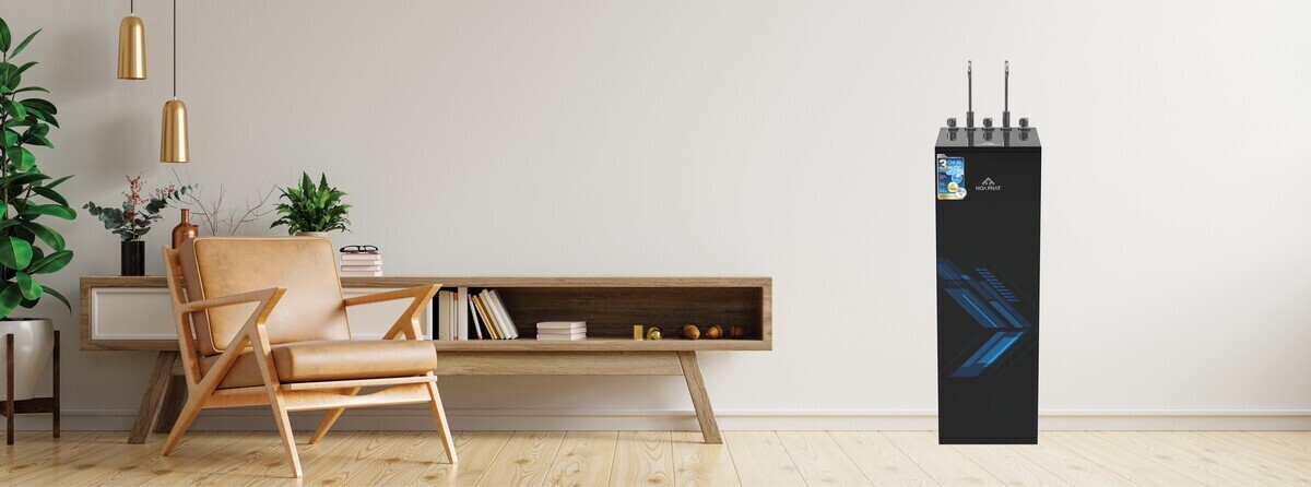 máy lọc nước ro nóng lạnh hòa phát 10 lõi hwbs2a1021