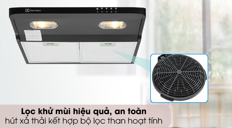 máy hút mùi âm tủ electrolux eft6032k
