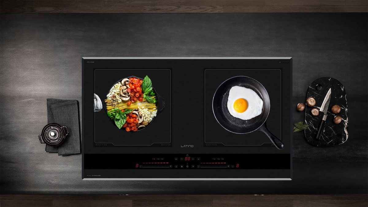bếp điện từ đôi latino lt 676g-62id