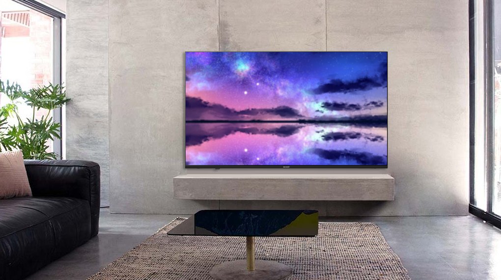 tivi sharp 4k 55 inch 4t-c55ek2x