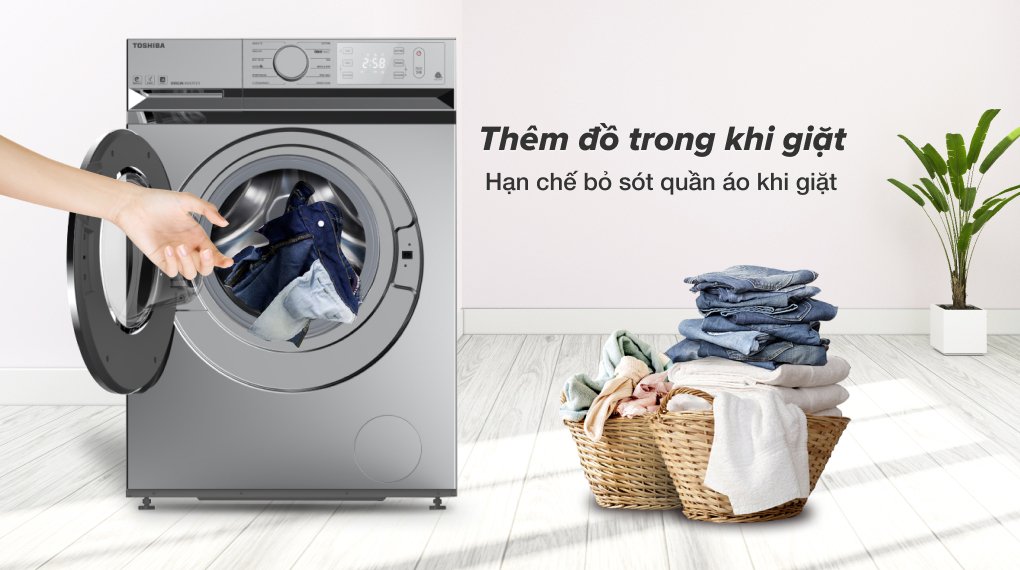 máy giặt toshiba inverter 8.5 kg tw-bl95a4v(ss)