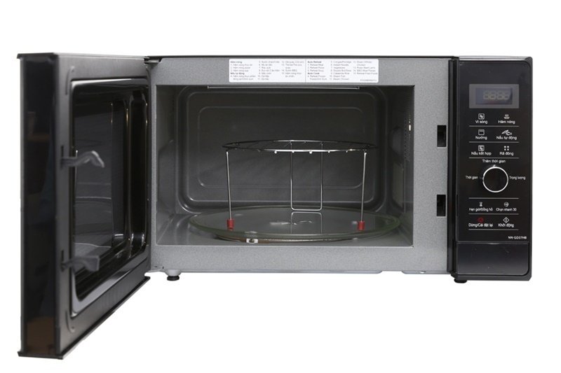 lò vi sóng có nướng inverter panasonic nn-gd37hbyue 23 lít
