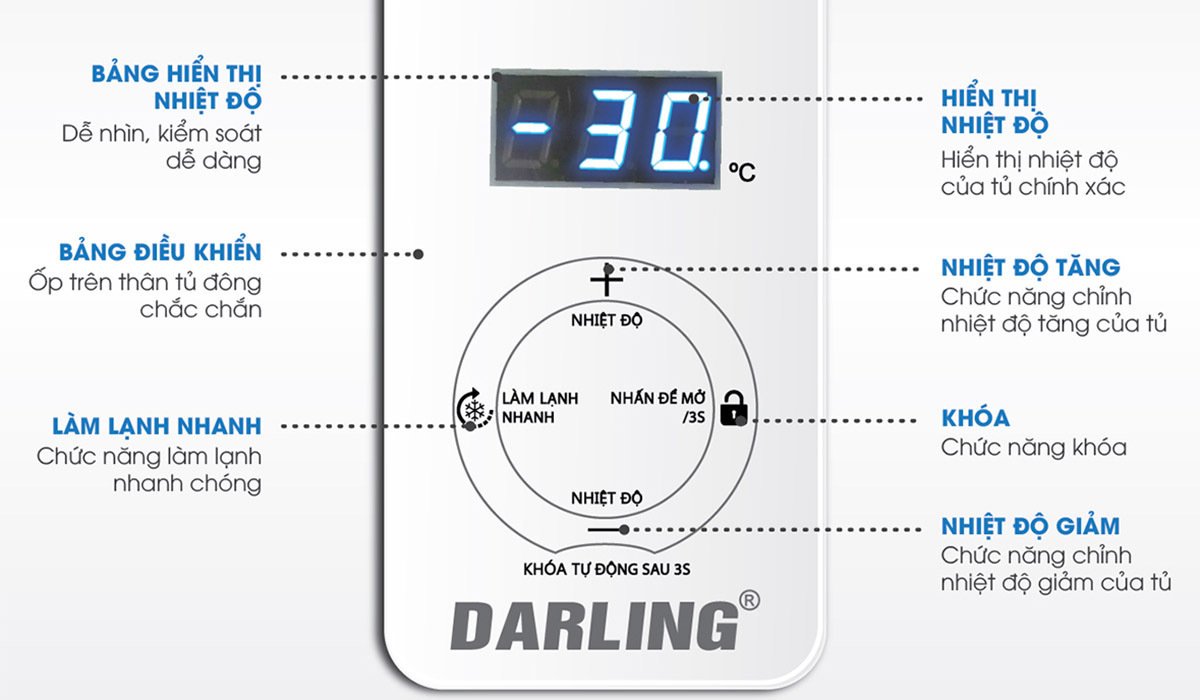 tủ đông mát darling inverter 370 lít dmf-3699wsi-2