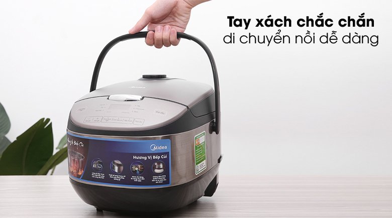 nồi cơm điện tử midea 1.8 lít mb-fs5020