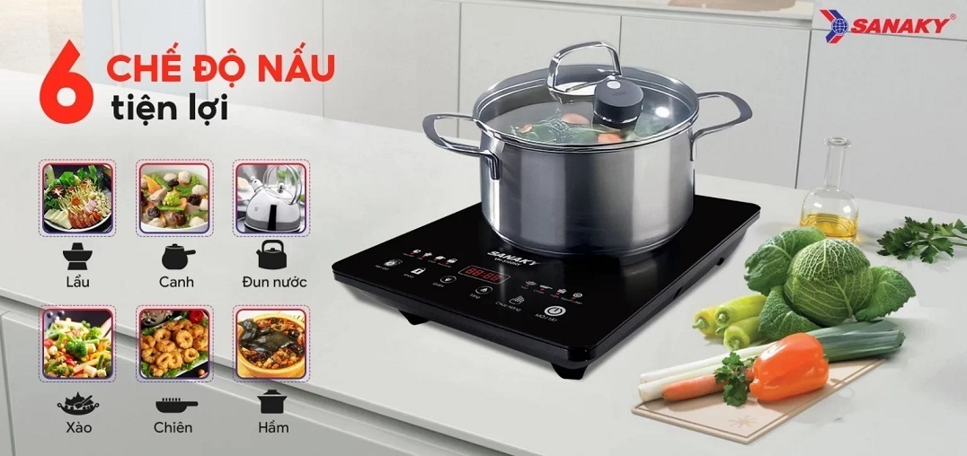 bếp từ đơn sanaky vh-6100hy