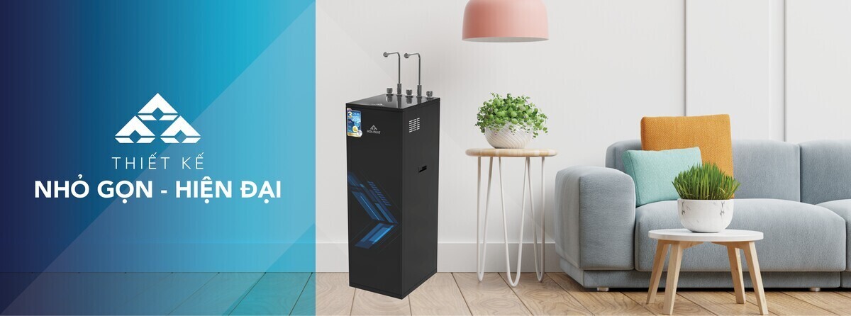 máy lọc nước ro nóng lạnh hòa phát 10 lõi hwbs2a1021