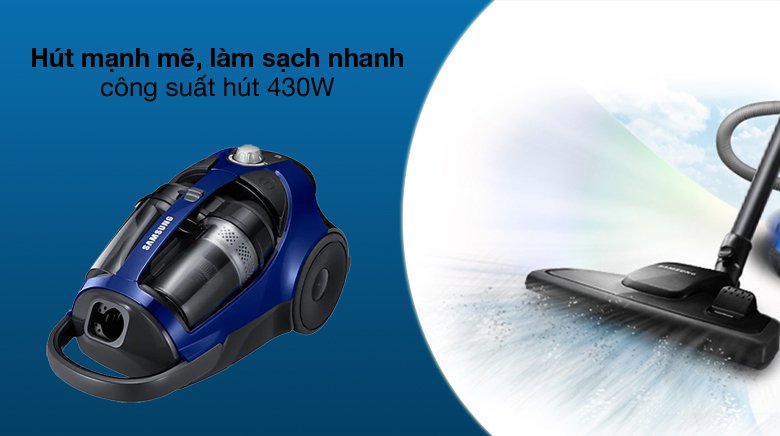 máy hút bụi dạng hộp samsung vcc8836v36/xsv