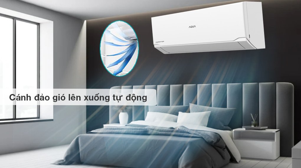 máy lạnh aqua inverter 1.5 hp aqa-ruv13rb