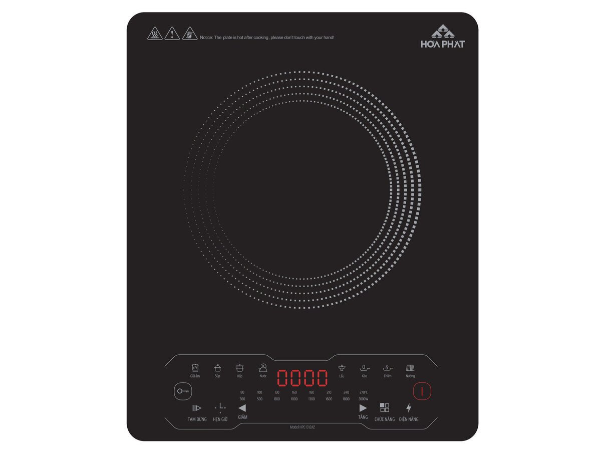 bếp từ đơn hòa phát hpc d12a2