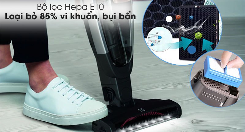 máy hút bụi electrolux pq91-3bw - hàng chính hãng