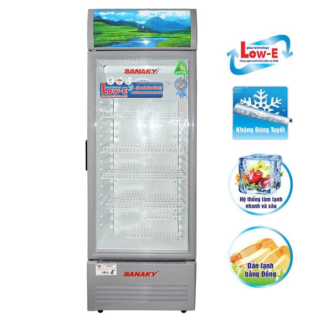 tủ mát sanaky 340 lít vh-409kl