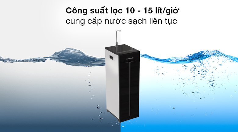 máy lọc nước r.o 10 lõi sunhouse sha88113k