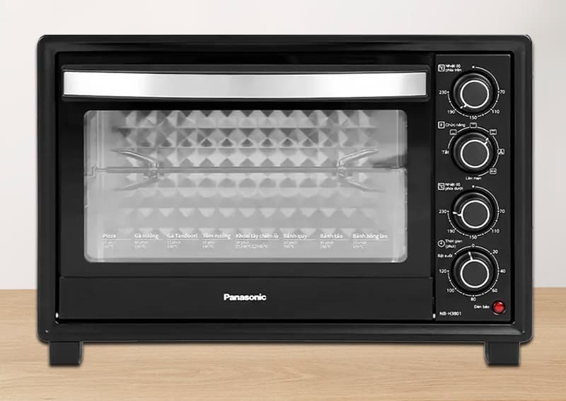 lò nướng panasonic nb-h3801kra 38 lít