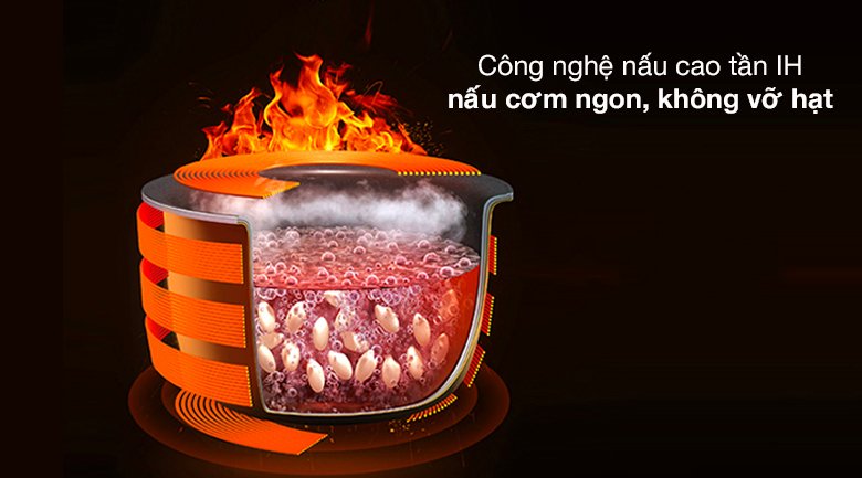 nồi cơm cao tần tiger 1.8 lít jkw-a18w