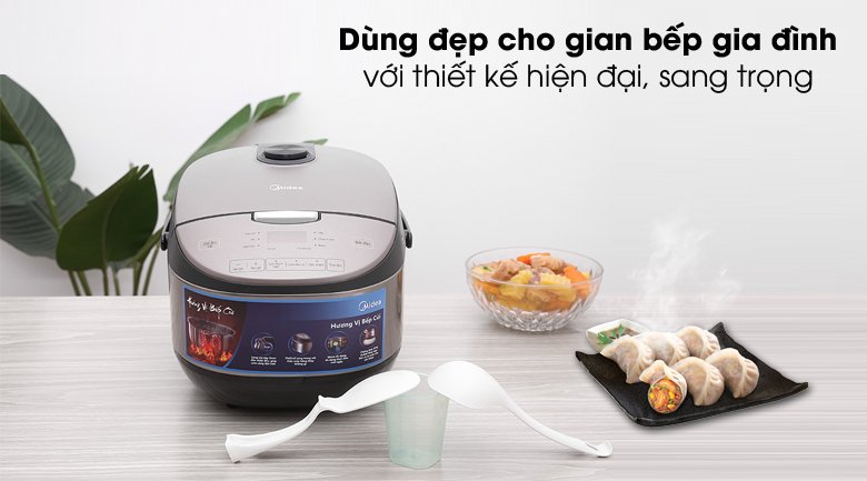 nồi cơm điện tử midea 1.8 lít mb-fs5020