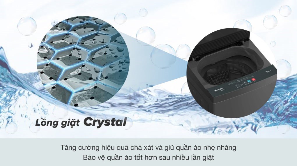máy giặt casper 8.5 kg wt-85ng1