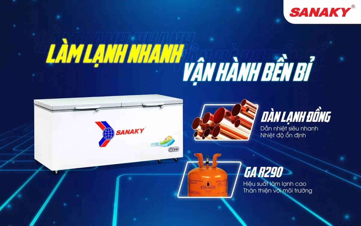 tủ đông sanaky vh-8699hyk