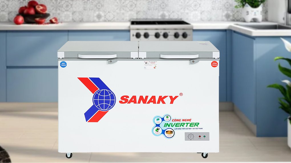 tủ đông sanaky inverter 260 lít vh-3699w4k