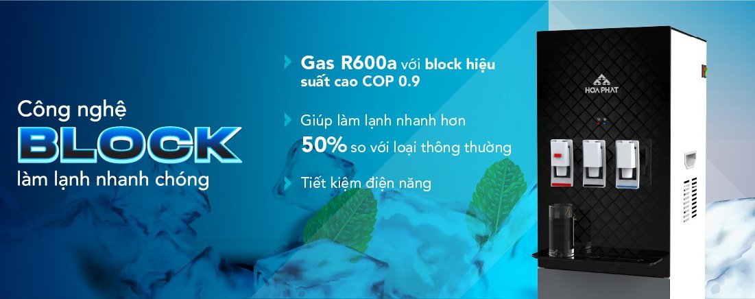 cây nước nóng lạnh hút bình hòa phát hwp bs1a