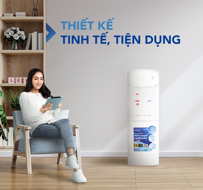 cây nước nóng lạnh úp bình hòa phát htl236