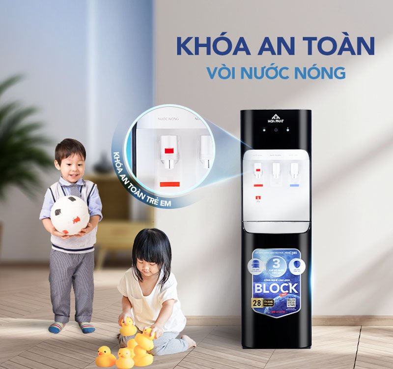cây nước nóng lạnh hút bình hòa phát hhc385
