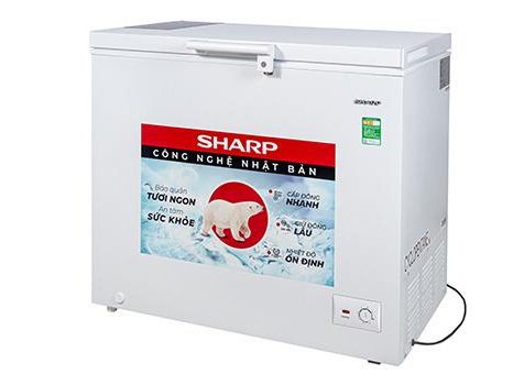tủ đông sharp 251 lít fj-c251v-wh