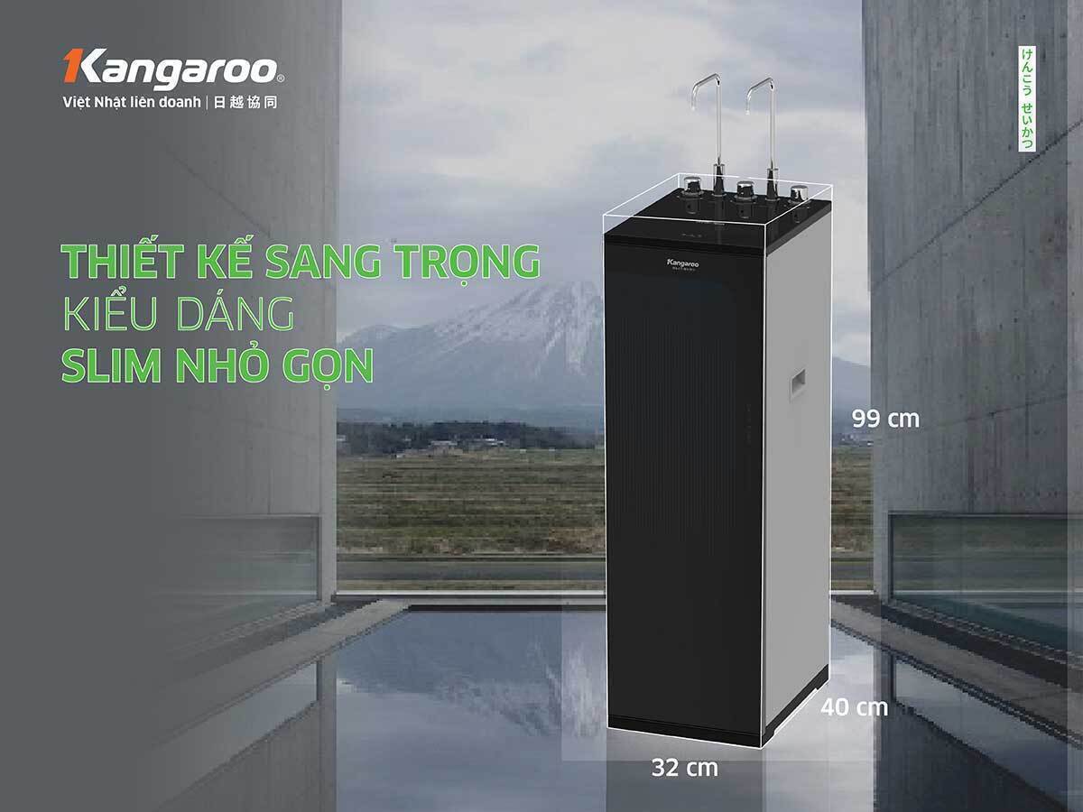 máy lọc nước ro nóng lạnh kangaroo kg10a16