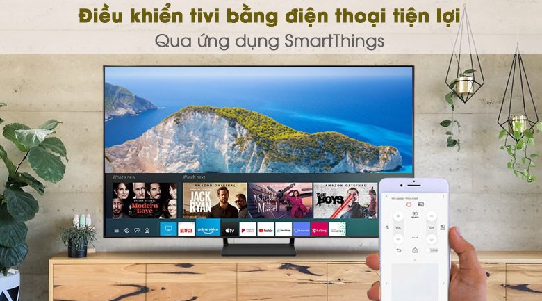 smart tivi qled 4k 55 inch samsung qa55q65a