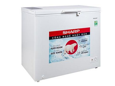 tủ đông sharp 251 lít fj-c251v-wh
