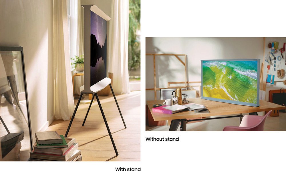 qled tivi serif samsung 4k 55 inch 55ls01ba