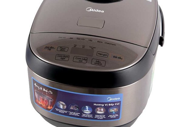 nồi cơm điện tử midea mb-fs5022 1.8 lít