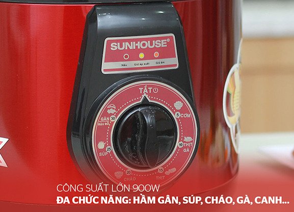 nồi áp suất sunhouse sh1552 (shd1552) 5 lít
