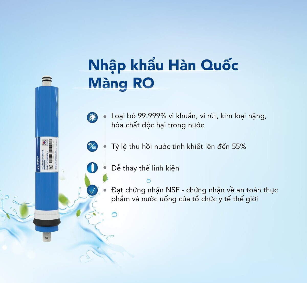 máy lọc nước ro hòa phát 10 lõi hwr1a-1022 (2023)