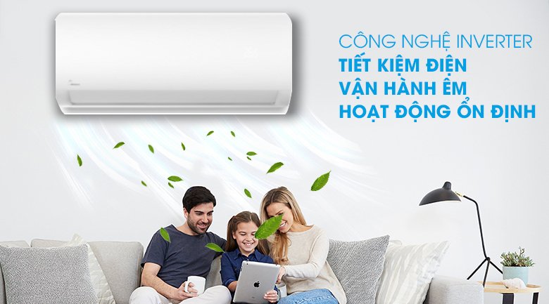 máy lạnh midea inverter 2 hp msaga-18crdn8