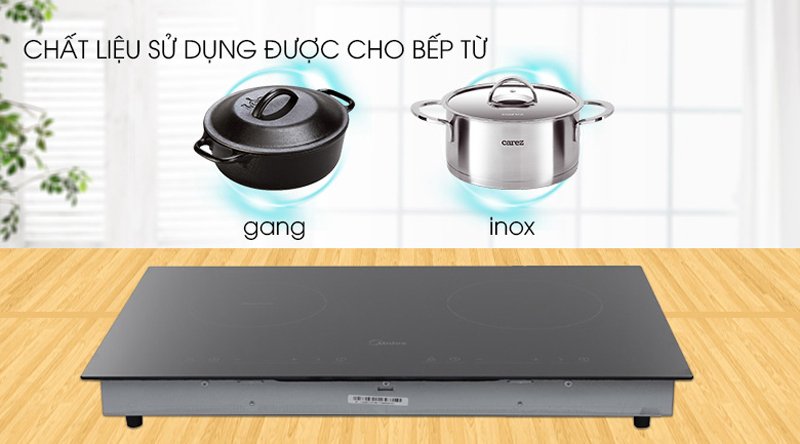bếp từ hồng ngoại lắp âm midea mc-ihd361
