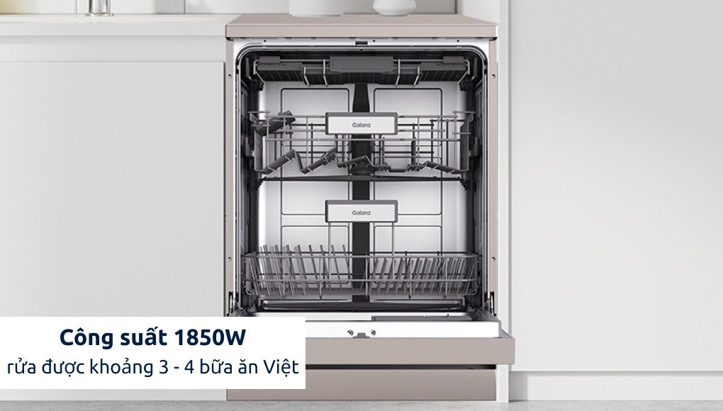 máy rửa chén độc lập galanz w60c3a401lq2