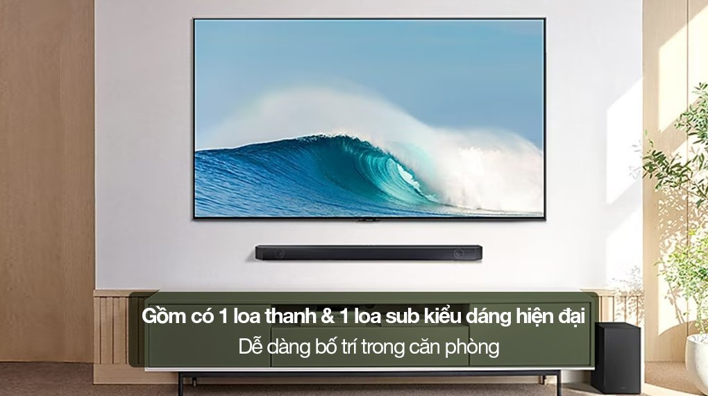 bộ loa thanh samsung hw-q600c/xv 360w