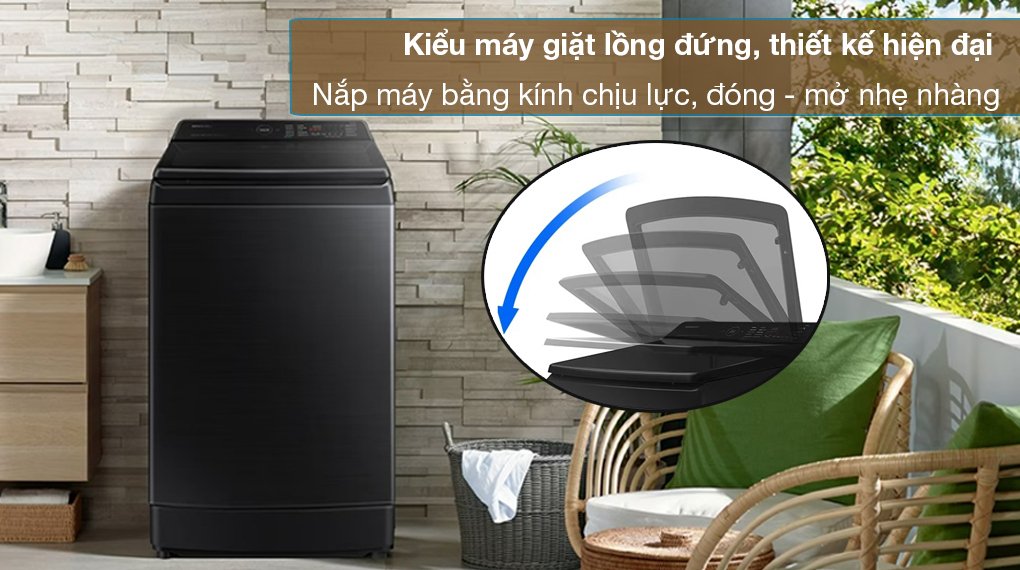 máy giặt samsung inverter 14kg wa14cg5745bvsv