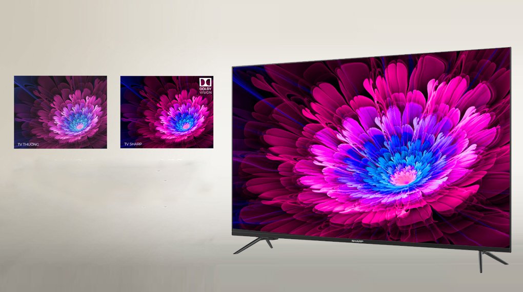 tivi sharp 4k 55 inch 4t-c55ek2x