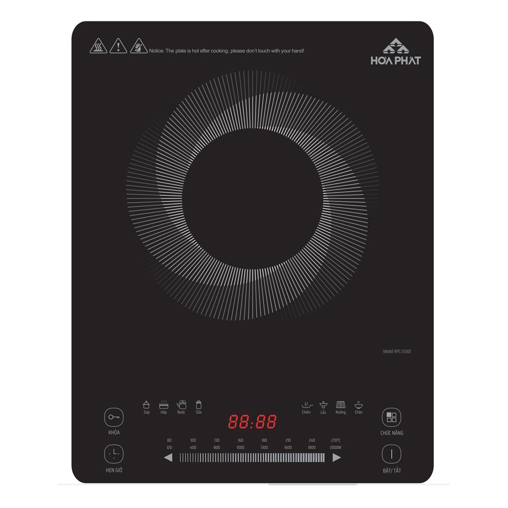 bếp điện từ đơn hòa phát hpc d11a2