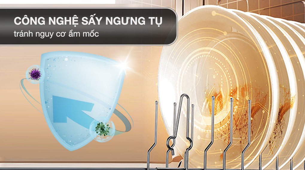 máy rửa chén độc lập candy cdpn 1l390pw