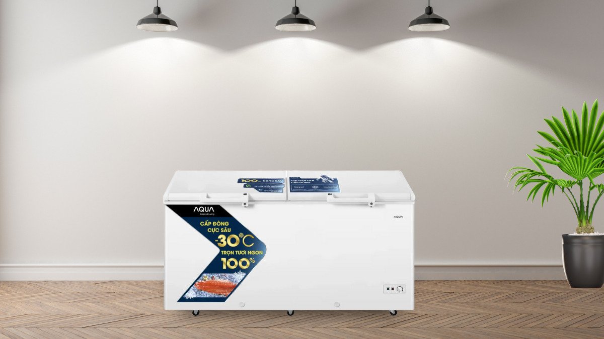 tủ đông mát aqua inverter 503 lít aqf-c6102e